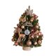 thumbnail image 2 of Árbol de Navidad de mesa Árbol de Navidad con luces Decorativo con adornos colgantes Adorno de alce de 45 cm, 2 of 9