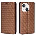 thumbnail image 2 of Flip Wallet Case for iPhone 14 Plus, Plating PU Leather with RFID Blocking Credit Card & Cash Slot Kickstand Magnetic Closure Full Protective Phone Cover Women Men for iPhone 14 Plus, Brown, 2 of 8