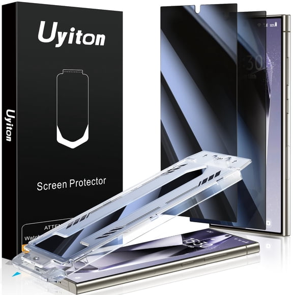 Protector de pantalla de privacidad Uyiton Unbreak-glass para Samsung Galaxy S24 Ultra