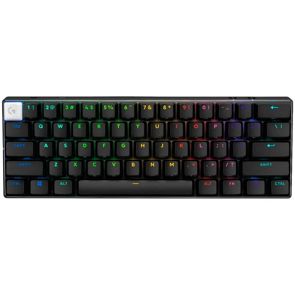 Teclado Gamer LOGITECH PRO X 60 Optico Tactil RGB Bluetooth Recargable Idioma Ingles