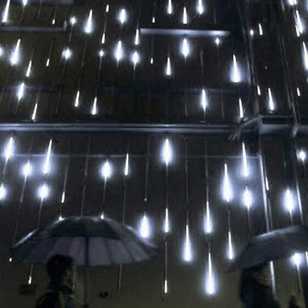Led Meteor Shower Rain Lights Outdoor 30cm 8 S Led Meteor Shower Rain Lights Outdoor 30cm 8 S String Cascading Lighting Waterproof