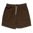 thumbnail image 4 of Pantalones Cortos para Hombres Casual Verano Color Sólido Casual Cordón Bolsillo Recto a Través de Pantalones Cortos, Pantalones de Moda de Poliéster, 4 of 9