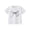 4White, variant on Krdevn Girls Solid Color Short Sleeve T-Shirt with White Bow Graphic Casual Cotton Tee Size:2-3 Years