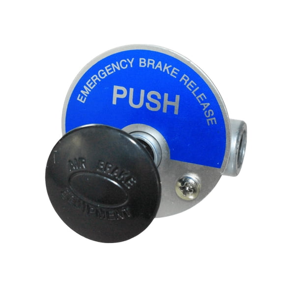 Heavy Duty Air Brake Quick Release Valve - Push Pull Control Valve Replaces 17600B, OE Aftermarket 0587-17600BP, Tectran 14418, Sealco 176002X, OE Aftermarket 3515276, Holland 55017600