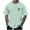 Mint Green, variant on Cmfcve Graphic T-Shirt for Men Short Sleeve Round Neck Sports shirt Versatile Breathable Outdoor Tees