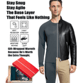 thumbnail image 5 of Thermal Underwear Long Johns for Men Fleece Lined Base Layer Tops and Bottoms Set Cold Weather Clothing Gear Winter Gift, 5 of 6