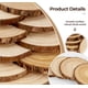 thumbnail image 3 of Láminas de madera de pino natural ilauke, 10 unidades, 12 a 13 cm, sin acabado, 3 of 7