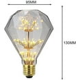 thumbnail image 4 of 2 Pack Firework Light Bulb, 3W Retro Starry Light Bulb E27 Base Vintage Edison Dimmable LED Light Bulb Fairy Firework Decorative Light Bulb LED Light Bulbs, 4 of 5