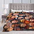 thumbnail image 5 of Blanket Chris Actors Pratt Throw Flannel Blankets Warm Soft Cozy Fuzzy Blanket for Bed Sofa Couch Camping Travel Gift Blankets for All Seasons 40"x30", 5 of 6