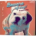 thumbnail image 1 of Great Art Now Pet Sentiment III-Beware by Duirwaigh, Canvas Wall Art, 12W x 12H, 1 of 2