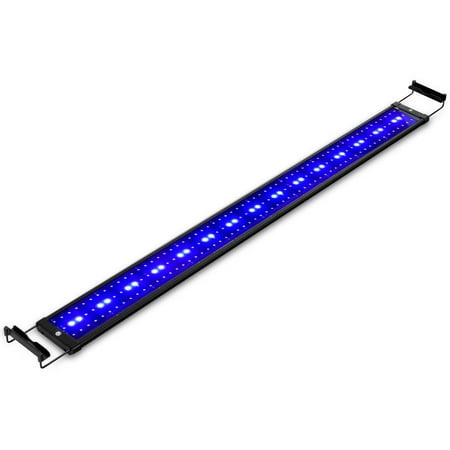 Costway Aluminum Aquarium 180 LEDs Extendable LED Light Bracket Freshwater Fish (Best Led Lighting For Freshwater Planted Tank)