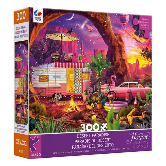 Ceaco Desert Paradise 300 Piece Interlocking Jigsaw Puzzle