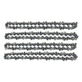 thumbnail image 2 of 4Pcs Mini Chainsaw Chain 6 Inch Guide Saw Chain 1/4 LP Pitch, 37 Sections for Electric Portable Handheld Chain Saw, 2 of 5