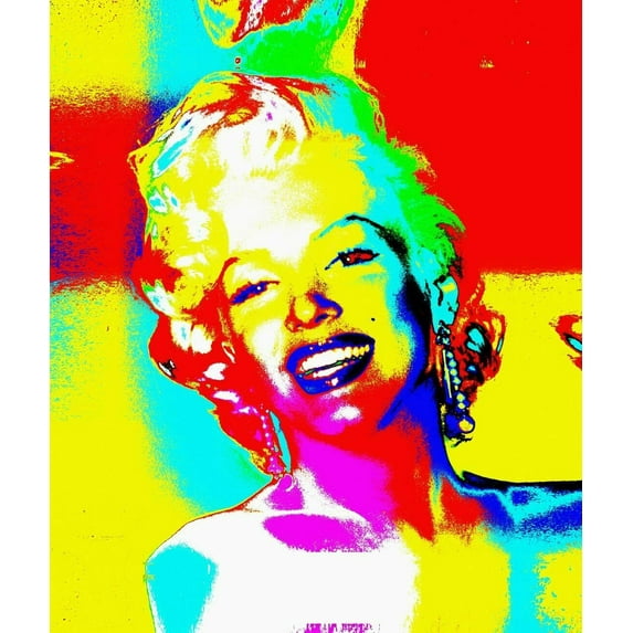 Marilyn Monroe 5 - CANVAS OR WALL ART PRINT