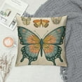 thumbnail image 2 of Nawypu YUESHARE Boho Colorful Butterfly Throw Pillow Cover, Butterfly Lover Gifts for Home Girls Room Bedroom Decor, 2 of 5