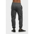 thumbnail image 2 of TheLovely Men's Mid-Weight Cotton Blend Jogger Fleece Sweatpants, 2 of 4