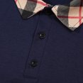 thumbnail image 6 of Men’s Classic Shirt Casual Short Sleeve Plaid Splice T Shirts Regular Fit Business& Shirts, 6 of 8