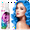 Blue, variant on Hair Colour Spray, Blue Temporary Hair Color Spray One Time Hair Dye , Hurtless, Fast Dyeing, Easy Wash Out for Party, Fancy, Cosplay, Suitable for Kids Adults- 100ml