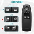 thumbnail image 4 of Interruptor de Ventana Eléctrica Principal Lado del Conductor Peugeot 208 2015-2022 Negro, 4 of 9