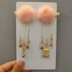 thumbnail image 4 of Horquilla con flequillo y bola de pelo para niña, accesorios para el cabello de Año Nuevo chino, 4 of 5