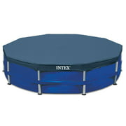 Intex Round Frame Above Ground Pool Debris Cover with Drain Holes