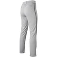 thumbnail image 4 of Rawlings Sporting Goods Rawlings Men's Belted 31 Cloth Fit Piped Baseball Pant Grey/Black L, 4 of 4