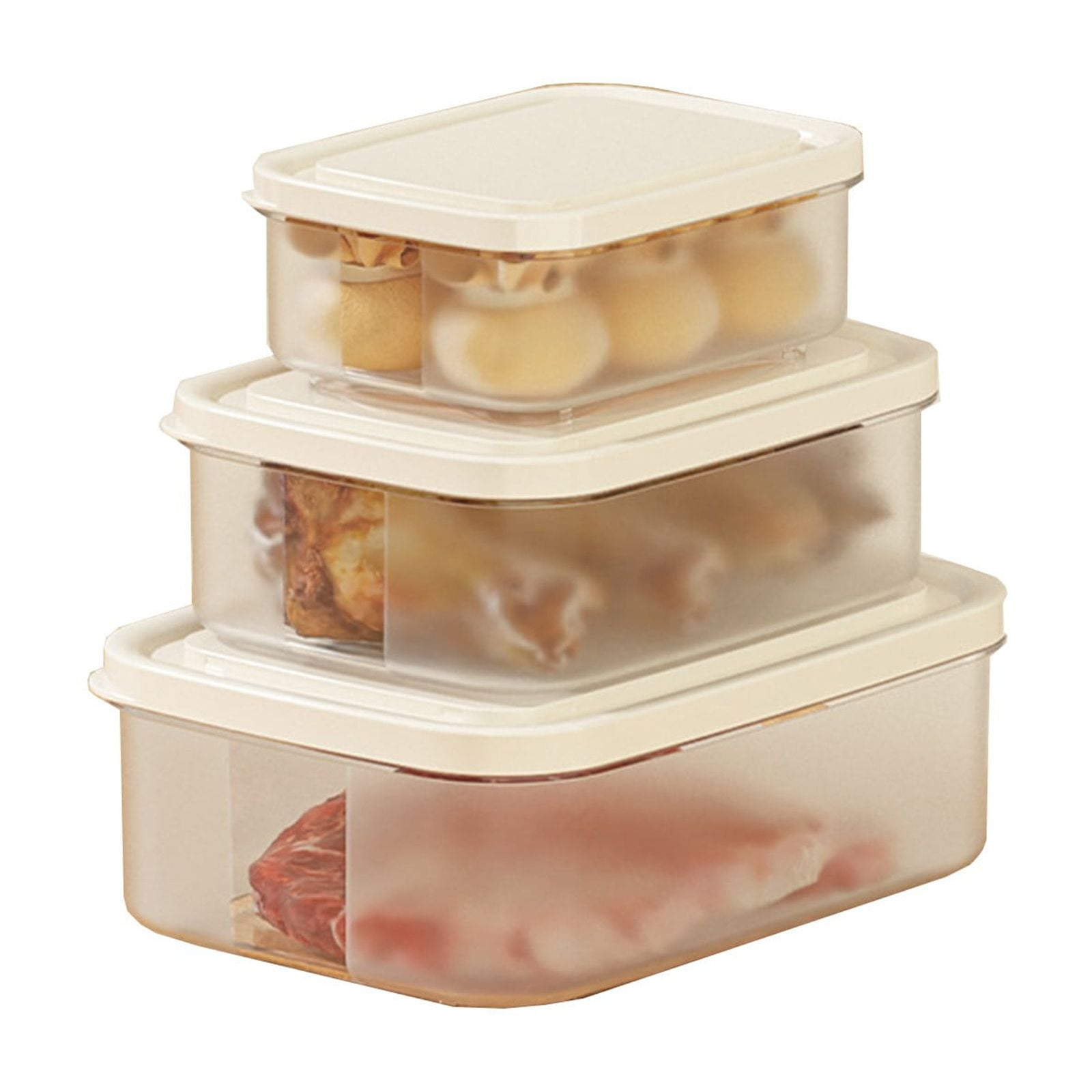 15Pcs Airtight Food Storage Containers, Vacuum Seal, Food Saver, Fresh & Save Keeper, Preserve & Marinate, Airtight, Reusable, Nestable Lids, BPA-Free, Microwave, Freezer, Fridge, Dishwasher Safe