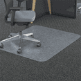 thumbnail image 7 of Office Chair Mat for Carpet Floor Protection 48"x 30" Rectangle Clear PVC Desk Chair Mat, 7 of 7