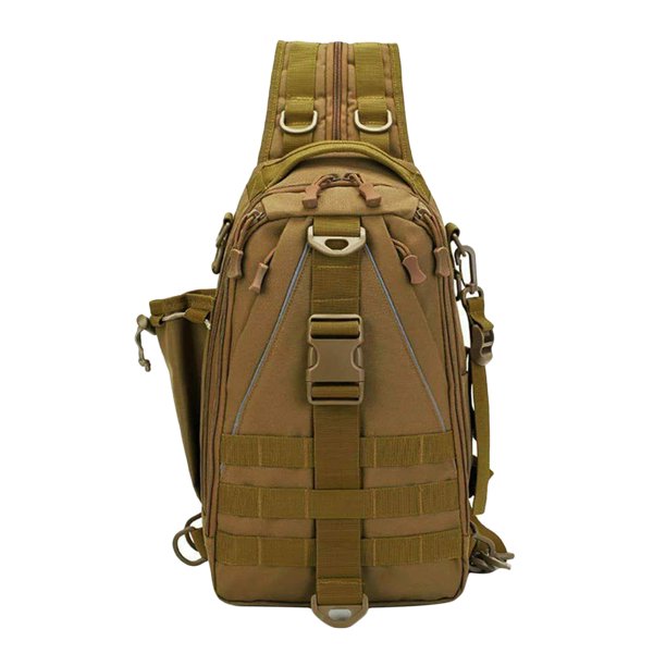 Bolso bandolera para hombre, para el hombro en el pecho, antirrobo y resistente al agua para viajes, senderismo, cicl Sunnimix Paquete de cabestrillo para hombre