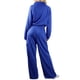 thumbnail image 4 of Jess por Meiko Conjuntos de Ropa para Mujeres, Sudadera de Manga Larga con Media Cremallera y Pantalones Cargo XL Azul Real, 4 of 8