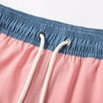 thumbnail image 6 of Daznico Men's Board Shorts for Summer Casual Wear Breathable Beach Shorts Straight Cut Layer Design for Relaxation Team with Tees Or Tanks,3XL, 6 of 7