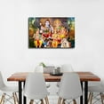 thumbnail image 3 of Hindu God India Shiva Statue Lord Shiva Family Poster Canvas Picture Printing Wall Art Decoration Posters Aesthetic Living Room Bedroom Home Background Wall Decor (24×36inch-No Framed), 3 of 6