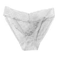 thumbnail image 4 of Women's Briefs Ladies Underwear plus Size Thong Bikini Underwear Women No Show Matching for Couples Bikini Women Seamless Pack Sheer Mesh Panties S Womens Lot Womens No White M, 4 of 6