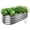 Gold, variant on Galvanized Metal Raised Garden Bed Kit, 8x2x1ft Outdoor Planter Box, Garden Grow Bed for Vegetables, Flowers, Patio Gardening