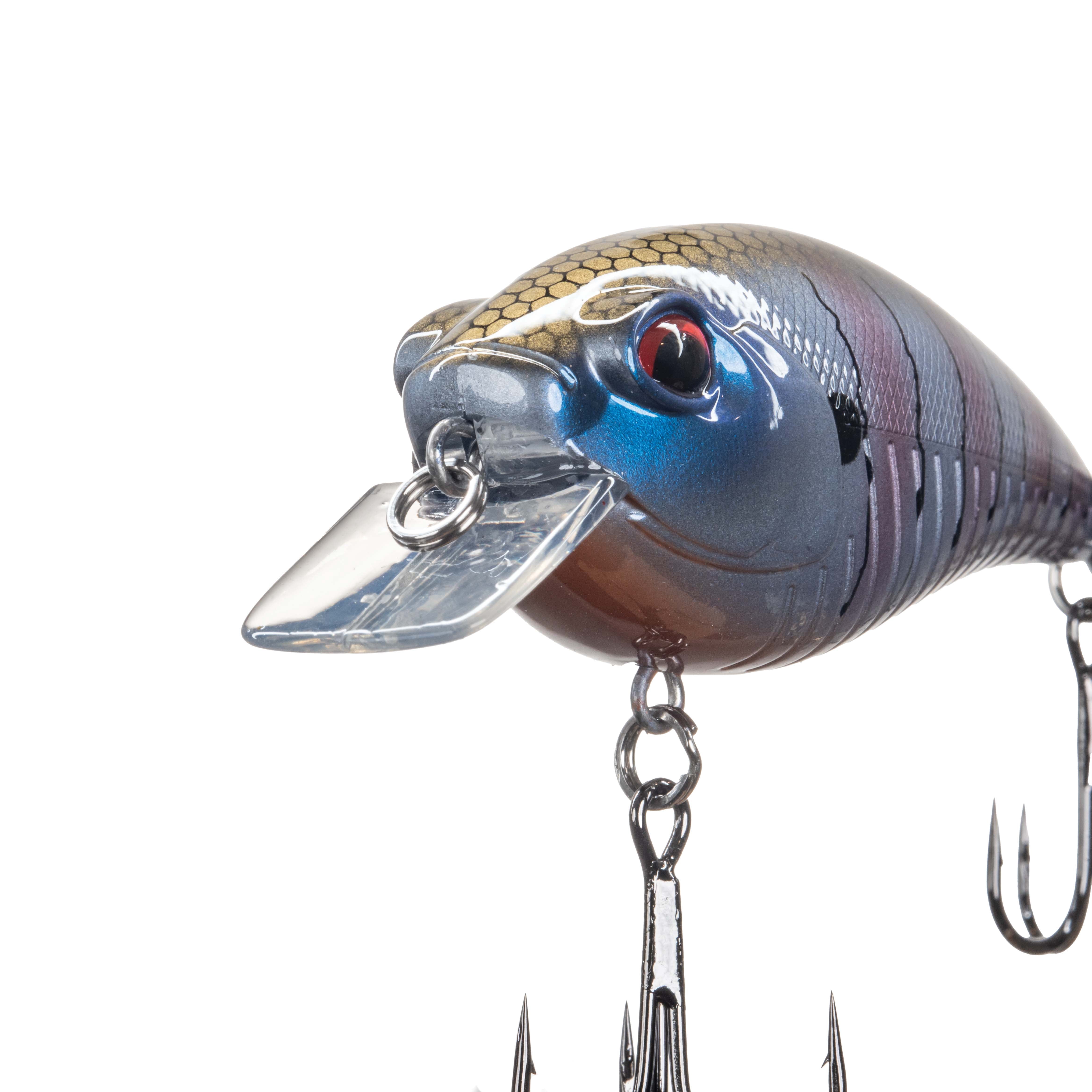 (2 pack) Ozark Trail Freshwater Squarebill Fishing Lure, Perch, 3/8 oz