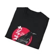 thumbnail image 5 of Black Bird Raven Red Men Moon Women Graphic Tshirt, 5 of 5