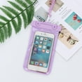 thumbnail image 4 of LYMAYTER Phone Waterproof Pouch Clear Transparent with Hanging Strap Good Seal Leakproof Phone Protection Touchscreen Beach Diving Phone, 4 of 8