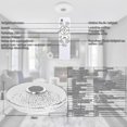 thumbnail image 3 of 36w Led Deckenleuchte Dimmbar Mit Bluetooth Lautsprecher,led Deckenlampe Mit Fernbedienung Oder App, 3 of 5