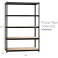 Hirsh 2,300 lb Capacity Iron Horse Shelving 5 Compartment(s) 72