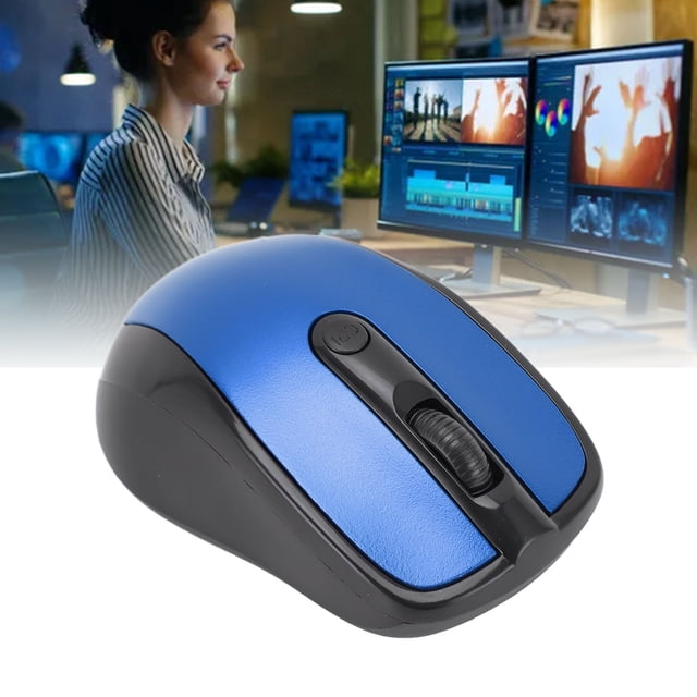 2.4G Mouse, Portable Computer Mice, Ergonomic High Sensitivity, Optical Computer Mouse for Notebook PC Laptop Computer