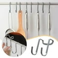 ILJNDTGBE Over Hook 304 Stainless Steel Multiple Use S Shaped