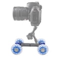 thumbnail image 2 of Haofy Camera Slider Car, Camera Dolly Roller, Desktop Camera Accessory For Camcorder Camcorder Car DSLR, 2 of 8