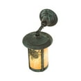 thumbnail image 2 of Meyda 48726 8 in. Fulton Winter Pine Solid Mount Wall Sconce - Verdigris Finish, 2 of 4