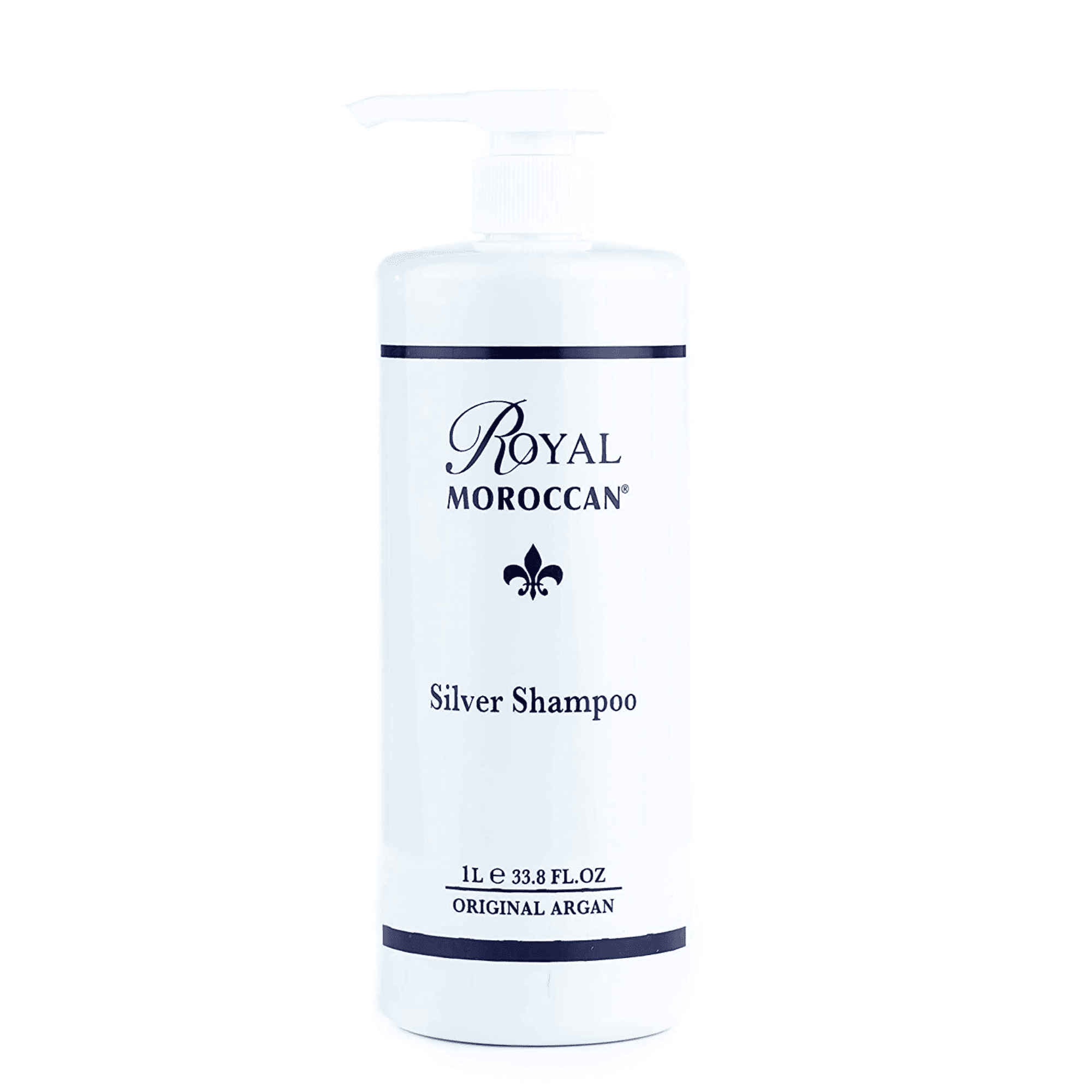 Robe Økonomi vaskepulver BEST SILVER SHAMPOO 1000 ml / 33.8 fl.oz| Purple Shampoo for Blond Hair &  Grey Hair|Lights Shampoo for Blond & Silver Hair |Anti-Yellow Shampoo |  Paraben-Free | Royal Moroccan Argan Oil Hair