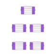 thumbnail image 2 of Maytalsory Efficiently Store And Clothes With Sturdy And Durable Storage Bag purple L 5Set, 2 of 6