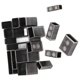 thumbnail image 3 of 18Pcs Leather Cutting Die Punch Alloy Cutter Mould Tool Set Kit for Crafting DIY, 3 of 5