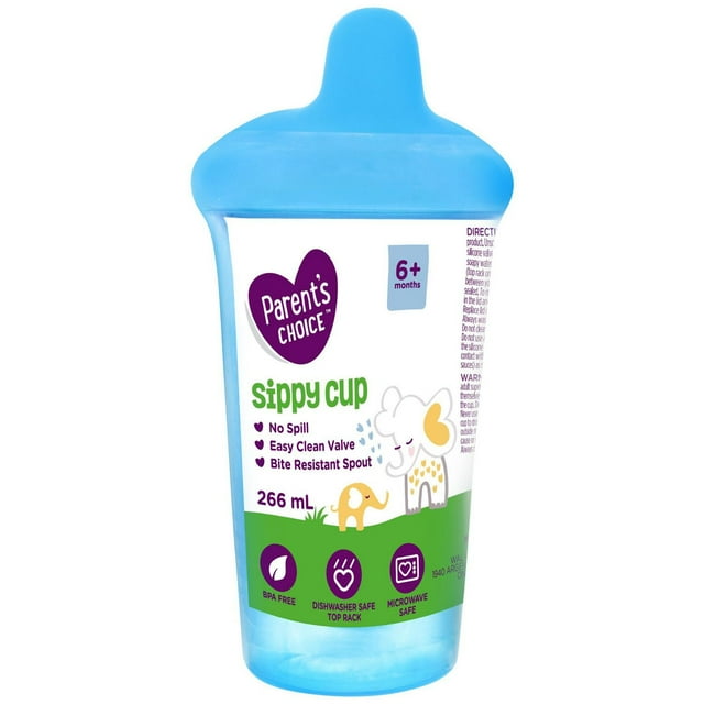 Parent’s Choice Sippy Cup, Blue