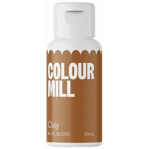 Colour Mill Oil-Based Food JKF25 Coloring, 20 Milliliters Clay