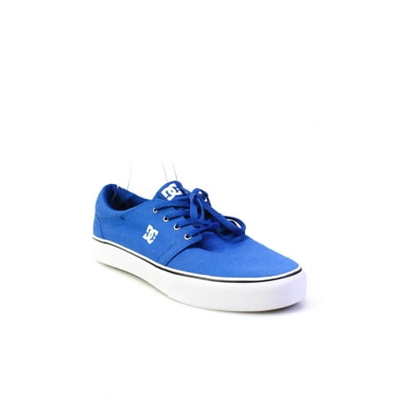 

Pre-owned|DC Mens Lace Up Closure Round Toe Cobalt Blue Low Top Sneakers Size 13.5