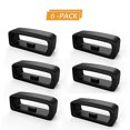 thumbnail image 1 of 6pcs Chic Silicon Watchband Ring Buckle Anti-fall Watchband Accessories Ring Loop, 1 of 2